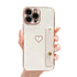 Anymob iPhone Case Gummy White Universal Heart Space Holder Phone Cover-Mobile Phone Cases-PEROZ Accessories
