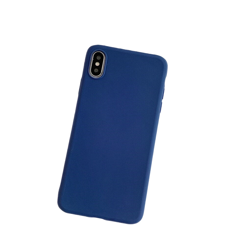 Anymob Blue iPhone Silicone Case Cover Bag Shell-Mobile Phone Cases-PEROZ Accessories