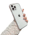 Anymob iPhone Case Pink Glitter Camera Lens Protect Clear Acrylic Armor Shockproof Bumper Back Cover-Mobile Phone Cases-PEROZ Accessories