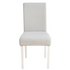 Anyhouz Chair Cover Light Grey Small Knitted Design with Anti-Dirt and Elastic Material for Dining Room Kitchen Wedding Hotel Banquet Restaurant-Chair Cover-PEROZ Accessories