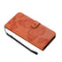 Anymob Huawei Dark Orange Leather Phone Case Butterfly Flip Wallet Cover Protection-PEROZ Accessories