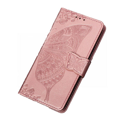 Anymob Huawei Phone Case Pink Wallet Leather Flip Wallet Cover-PEROZ Accessories