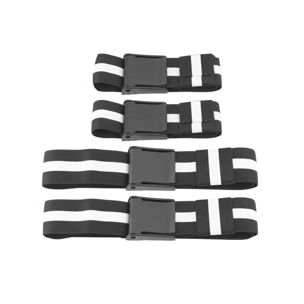 Anyfit Resistance Band Black Set Fitness Bands Weight Bodybuilding Arm Leg Wraps Fast Muscle Growth Gym Equipment-Exercise &amp; Fitness-PEROZ Accessories