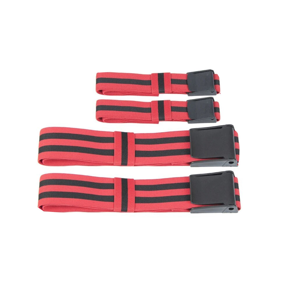 Anyfit Resistance Band Red Set Fitness Bands Weight Bodybuilding Arm Leg Wraps Fast Muscle Growth Gym Equipment-Exercise &amp; Fitness-PEROZ Accessories