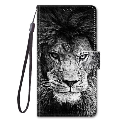 Anymob iPhone Case Black Lion Lovely Cartoon Cat Phone Bag Flip Wallet Leather Protection Cover-Mobile Phone Cases-PEROZ Accessories
