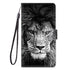 Anymob iPhone Case Black Lion Lovely Cartoon Cat Phone Bag Flip Wallet Leather Protection Cover-Mobile Phone Cases-PEROZ Accessories