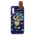 Anymob Samsung Blue Owl Silicone Case Animal Back Cover-Mobile Phone Cases-PEROZ Accessories