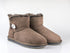 UGG Boots Australia Premium Double Face Sheepskin Mini Button with Crystal Water Resistant-Boots-PEROZ Accessories