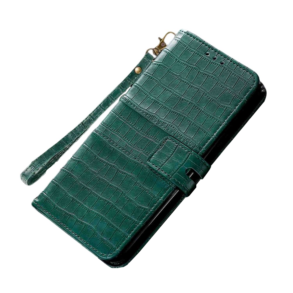 Anymob Samsung Green Leather Case Cover 3D Flip Wallet Phone Protection-Mobile Phone Cases-PEROZ Accessories