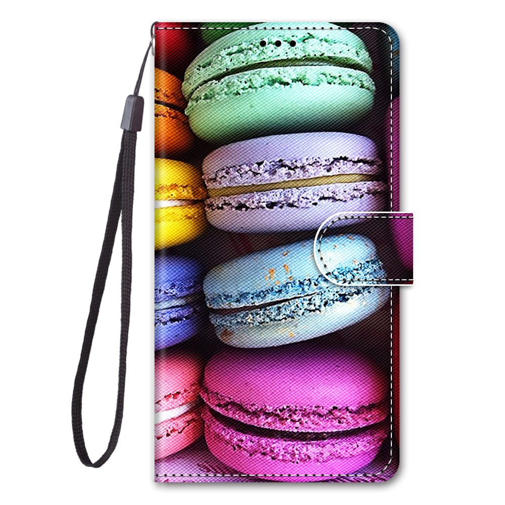 Anymob Samsung Multicolor Waffle Phone Case Magnetic Flip Leather Card Wallet Cover-Mobile Phone Cases-PEROZ Accessories