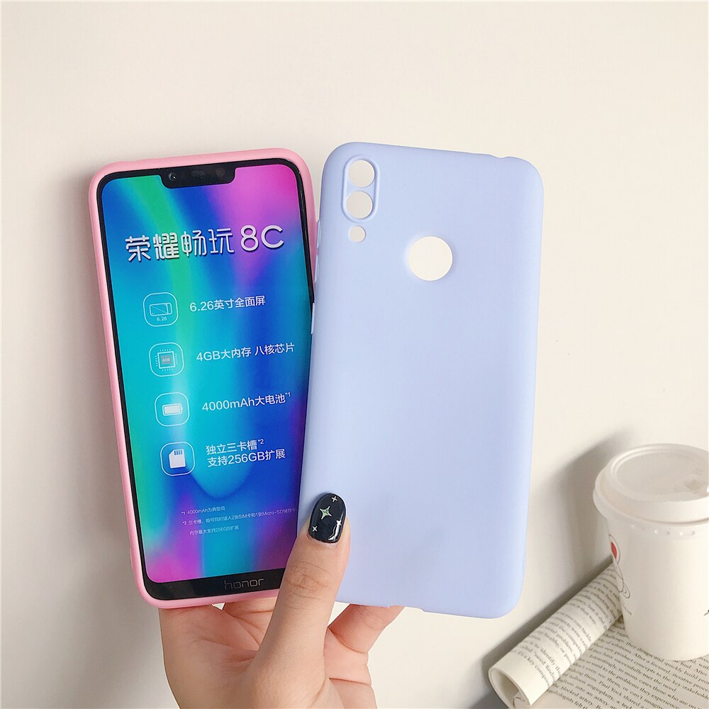 Anymob Huawei Black Candy Colored Jelly Silicone Mobile Phone Protective Case-PEROZ Accessories