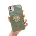 Anymob iPhoneGreen Diamond Plating Ring Holder Stand Case Silicon Back Cover-Mobile Phone Cases-PEROZ Accessories