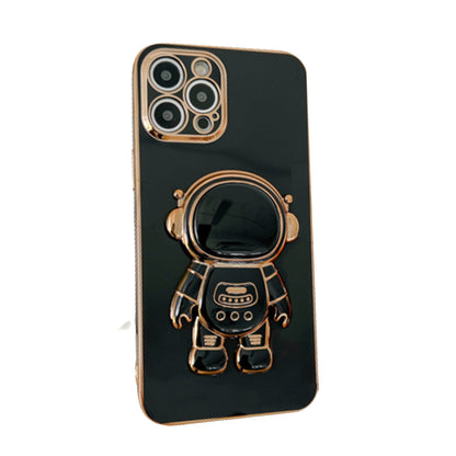 Anymob iPhone Case Space Black Universal 6D Astronaut Foldable Holder Phone Cover-Mobile Phone Cases-PEROZ Accessories