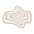Anyhouz Carpet Beige 200x300cm Creative Living Room Striped Home Decoration Bedroom Rug Fluffy Plush Mat-Carpets-PEROZ Accessories