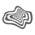 Anyhouz Carpet Gray 80x160cm Creative Living Room Striped Home Decoration Bedroom Rug Fluffy Plush Mat-Carpets-PEROZ Accessories