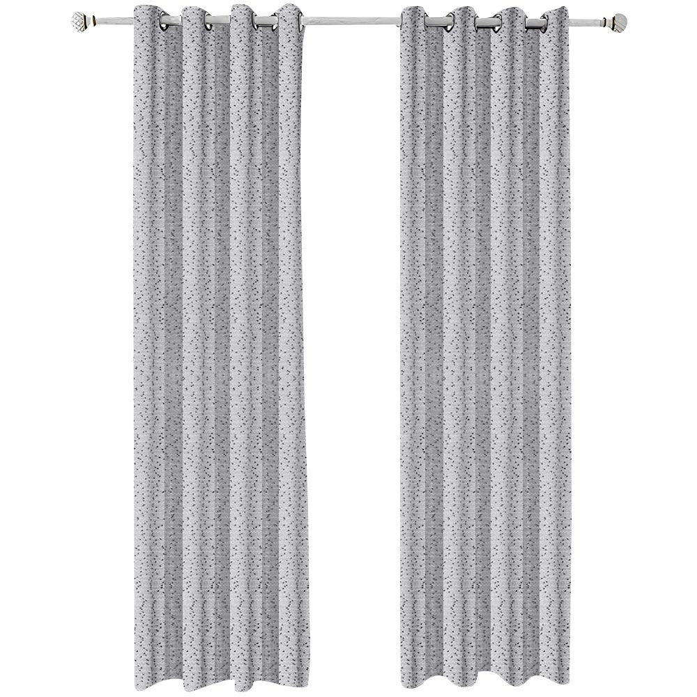Anyhouz 300cm Curtains Grey Modern Luxury Retro Style Texture for Living Room Bedroom Dining Fashion Decor-Curtains &amp; Drapes-PEROZ Accessories
