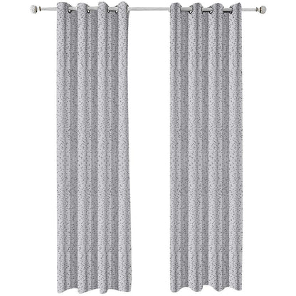 Anyhouz 300cm Curtains Grey Modern Luxury Retro Style Texture for Living Room Bedroom Dining Fashion Decor-Curtains &amp; Drapes-PEROZ Accessories