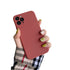 Anymob iPhone Maroon Soft Silicone Phone Cases Candy Colors TPU Back Cover-Mobile Phone Cases-PEROZ Accessories