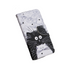 Anymob Samsung Case Black and White Kitten Design Flip Leather Wallet Phone Cover Protection-Mobile Phone Cases-PEROZ Accessories