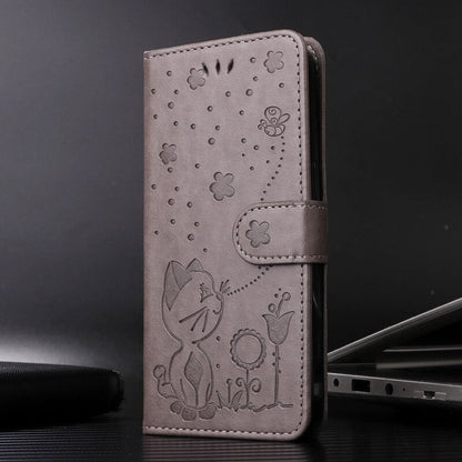 Anymob Xiaomi Redmi Case Gray Wallet Leather Flip For Funda Phone Cover Protection-Mobile Phone Cases-PEROZ Accessories