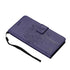Anymob Huawei Dark Purple Leather Flip Case Wallet Cover Cat Phone Shell-PEROZ Accessories