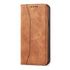 Anymob iPhone Case Light Brown Magnetic Flip Book Style Wallet Protection Cover-Mobile Phone Cases-PEROZ Accessories