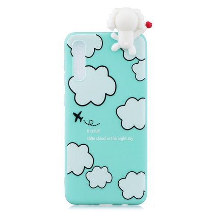 Anymob Samsung Sky Blue Poodle Silicone Case Animal Back Cover-Mobile Phone Cases-PEROZ Accessories