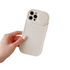 Anymob iPhone Case White Slide Camera Protection Push Window Shockproof Soft Silicone Cover-Mobile Phone Cases-PEROZ Accessories