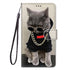 Anymob iPhone Case Rocstar Cat Lovely Cartoon Cat Phone Bag Flip Wallet Leather Protection Cover-Mobile Phone Cases-PEROZ Accessories