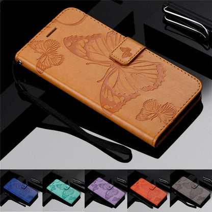 Anymob Huawei Gray Flip Wallet Cover Leather Magnetic Phone Case-PEROZ Accessories
