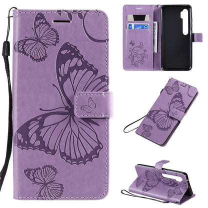 Anymob Xiaomi Redmi Coal Black Wrist Chain Case Butterfly Pattern Soft Leather Phone Cover-Mobile Phone Cases-PEROZ Accessories