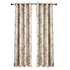 Anyhouz 100cm Curtain Beige Flower Design Modern Luxury Retro Style Texture for Living Room Bedroom Dining Fashion Decor-Curtains & Drapes-PEROZ Accessories