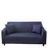 Anyhouz 4 Seater Sofa Cover Plain Navy Blue Style and Protection For Living Room Sofa Chair Elastic Stretchable Slipcover-Slipcovers-PEROZ Accessories