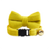 AnyWags Cat Collar Mustard Yellow Large with Safety Buckle, Bell, and Durable Strap Stylish and Comfortable Pet Accessory-Cat Supplies-PEROZ Accessories