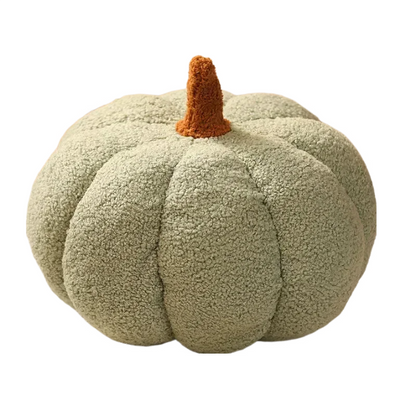 Anyhouz Throw Pillows Light Green Lamb Fleece Pumpkin Plush Toys for Home Decor Throw Pillow Living Room Bedroom 35cm-Sleeping Pillow-PEROZ Accessories