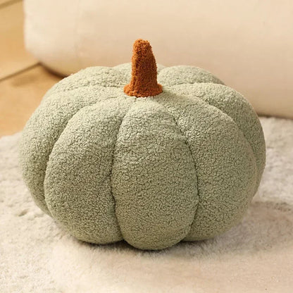 Anyhouz Throw Pillows Light Green Lamb Fleece Pumpkin Plush Toys for Home Decor Throw Pillow Living Room Bedroom 35cm-Sleeping Pillow-PEROZ Accessories