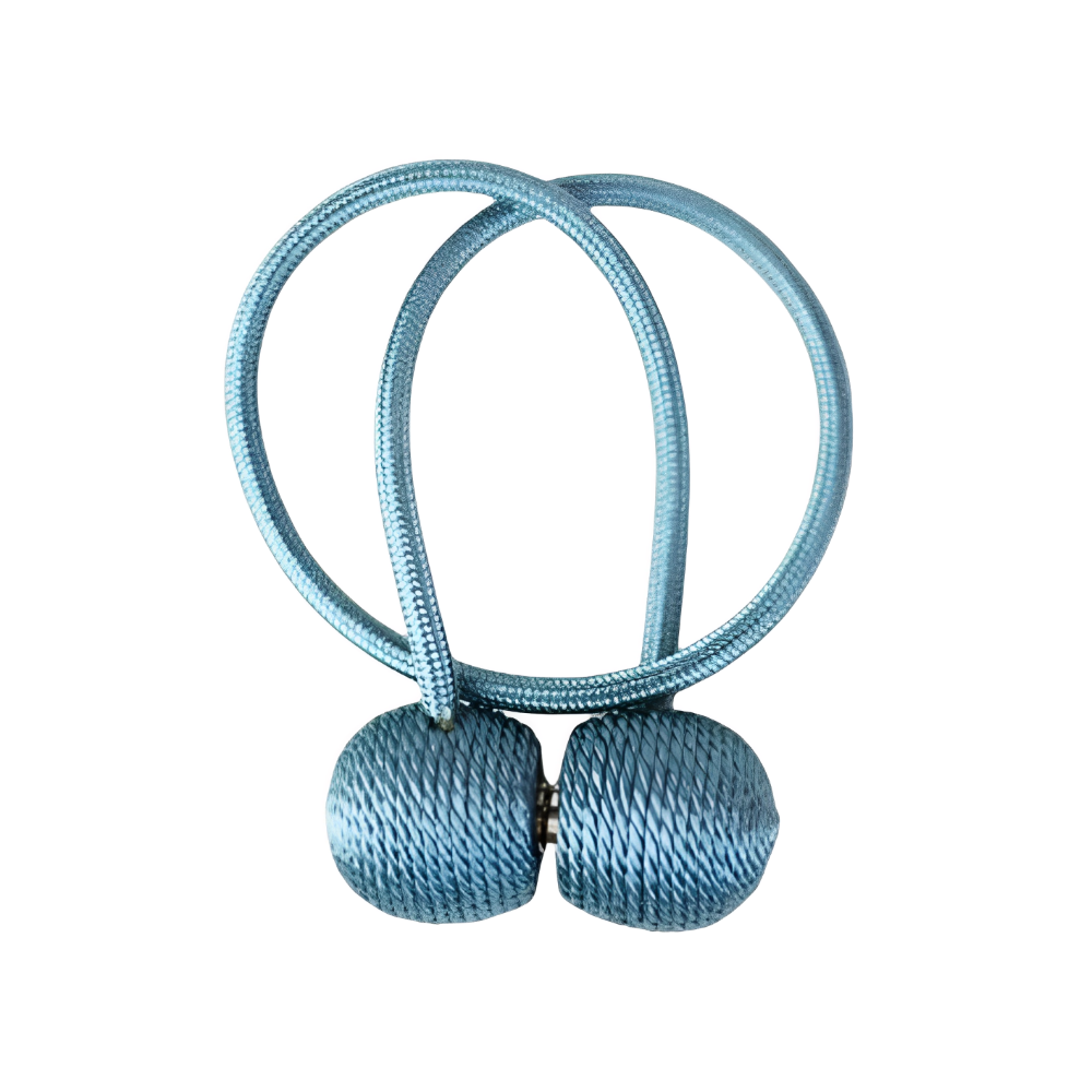 Anyhouz Curtain Tie Blue 1 Pc Buckle Holder Magnetic High Quality Clip Curtains Decorative Home Curtains Accessories-Curtain Tie-PEROZ Accessories