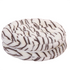 Anyhouz Plush Pillow White Tiger Round Double Biscuit Shape Stuffed Soft Pillow Seat Cushion Room Decor-Pillow-PEROZ Accessories