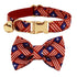 AnyWags Cat Collar Banner Red Bow Small with Safety Buckle, Bell, and Durable Strap Stylish and Comfortable Pet Accessor-Cat Supplies-PEROZ Accessories