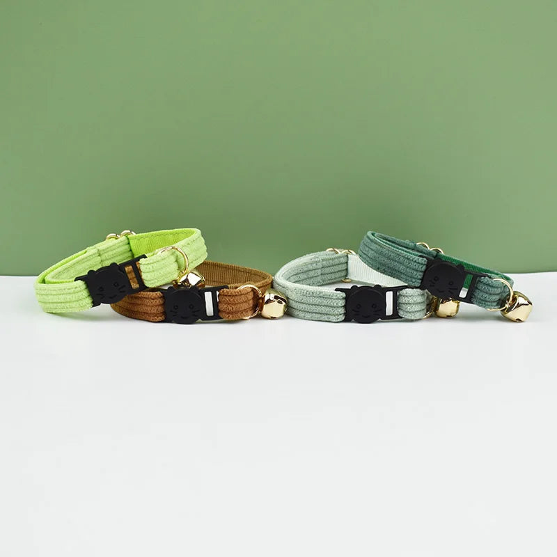 AnyWags Cat Collar Neon Large with Safety Buckle, Bell, and Durable Strap Stylish and Comfortable Pet Accessory-Cat Supplies-PEROZ Accessories