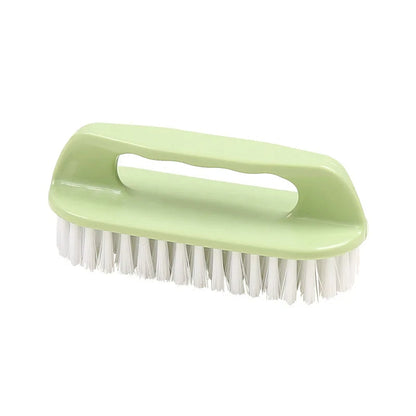 Anyhouz Laundry Brush Green Long Multi-Functional Cleaning Washing Flexible Scrub for Bathroom or Kitchen-Bathroom and Toilet Accessories-PEROZ Accessories