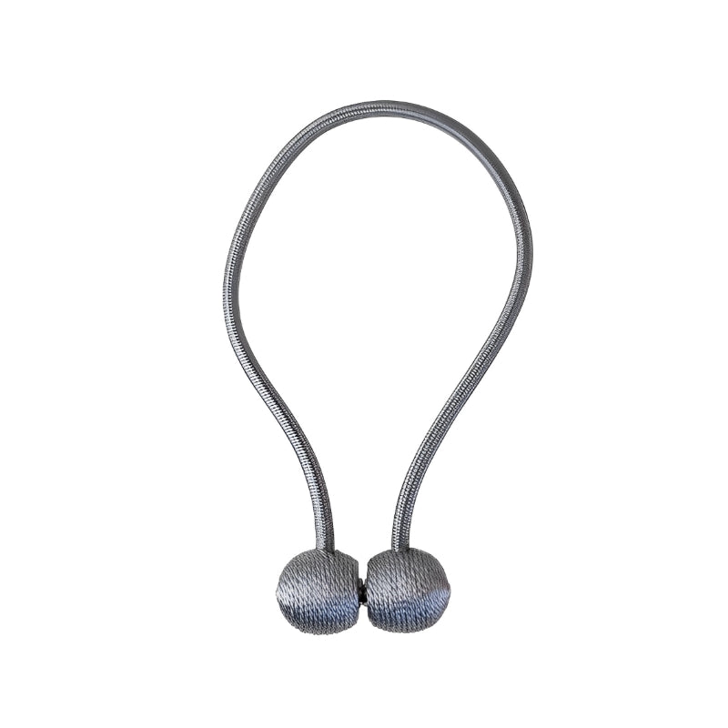 Anyhouz Curtain Tie Silver 2 Pcs Buckle Holder Magnetic High Quality Clip Curtains Decorative Home Curtains Accessories-Curtain Tie-PEROZ Accessories