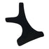 Anyfit Resistance Band Black 1Pc Left Medium Sport Ankle Support Brace Elastic High Protect Guard Safety Running Basketball Wrap Bandage-Exercise & Fitness-PEROZ Accessories