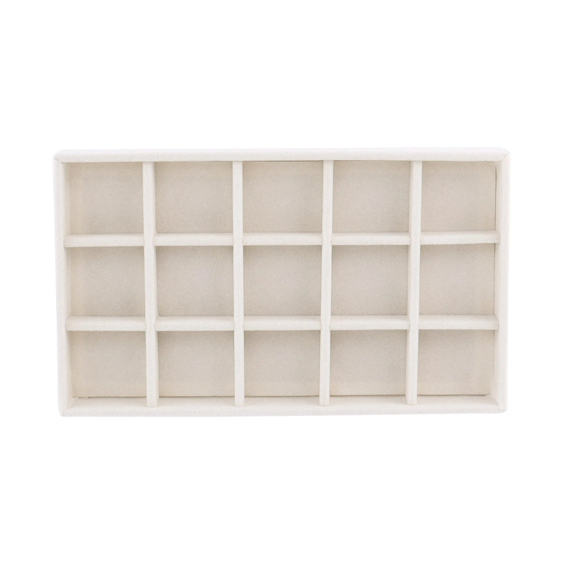 Anyhouz Jewelry Storage Beige Design E Display Tray Drawer Storage Jewellery Holder For Ring Earrings Necklace Bracelet-Jewellery Holders &amp; Organisers-PEROZ Accessories