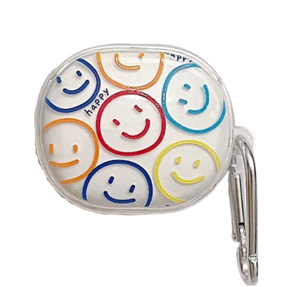 Anymob Earphone Case Colored Smiles For Redmi Buds 4 Soft Protective Earphone Case Charging Box Shell-Earphone Case-PEROZ Accessories