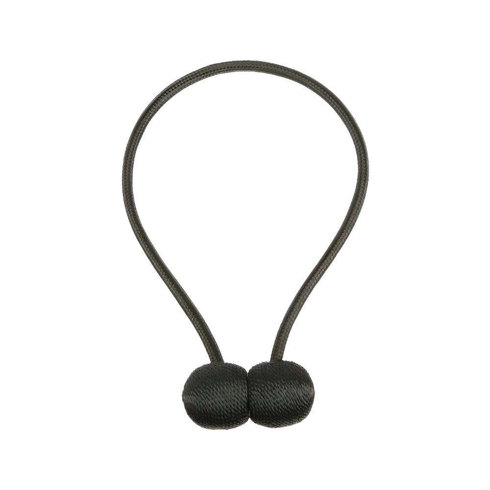 Anyhouz Curtain Tie Black 1 Pc Buckle Holder Magnetic High Quality Clip Curtains Decorative Home Curtains Accessories-Curtain Tie-PEROZ Accessories