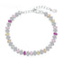 Anyco Bracelet Bohemian Rainbow S925 Sterling Silver Cz Eternity Band Bracelet Iced Out Diamond Tennis Chain Women Men Fine Jewelry-Bracelets-PEROZ Accessories