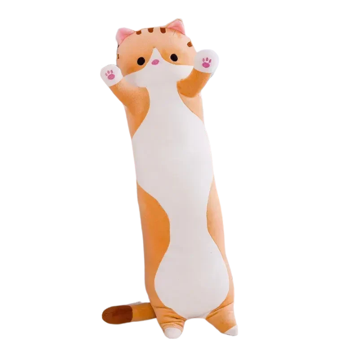 Anyhouz Side Sleeping Body Pillow Brown Lovely Husky Bed Sofa Long Pillow for Children and Adult 50CM-Sleeping Pillow-PEROZ Accessories
