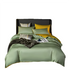 Anyhouz Duvet Comforter Set Queen Green/ Yellow Egyptian Cotton Thick Blanket Bedspread 4 Pcs Bed Set-Comforter-PEROZ Accessories