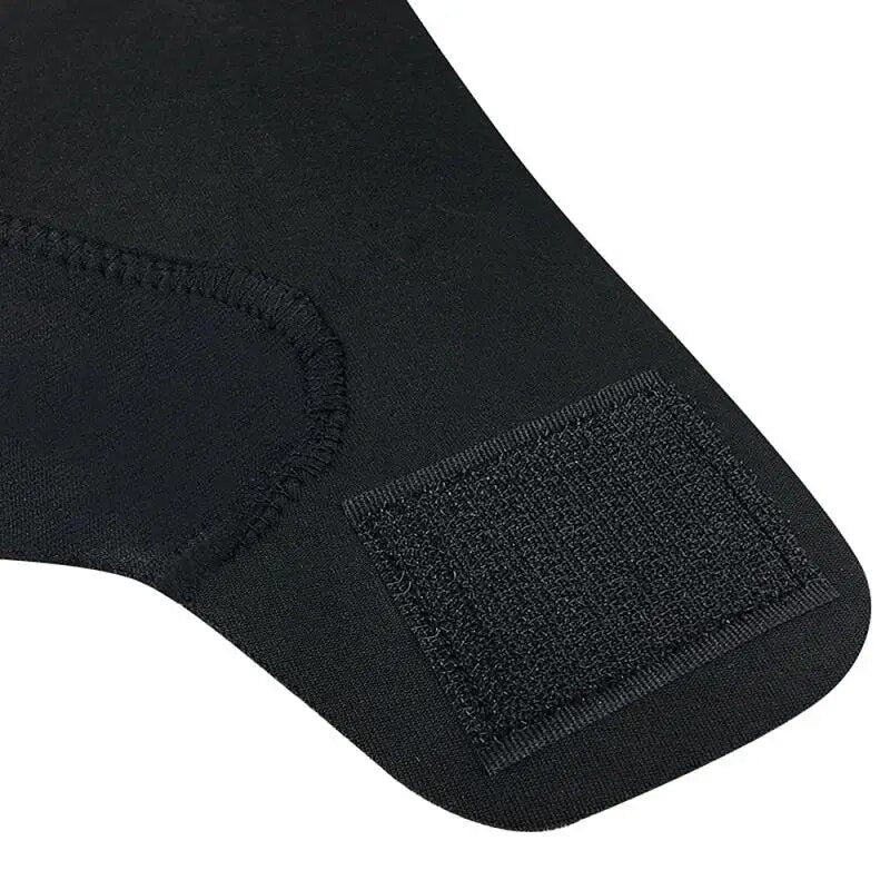Anyfit Resistance Band Black 1Pc Left Large Sport Ankle Support Brace Elastic High Protect Guard Safety Running Basketball Wrap Bandage-Exercise &amp; Fitness-PEROZ Accessories